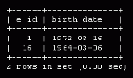 Выбор данных с помощью Date